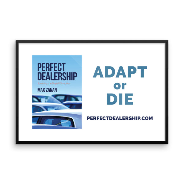 Perfect Dealership Framed Poster