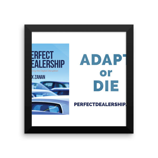 Perfect Dealership Framed Poster